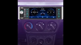 1din Mp5 Player 5,1-дюймовый сенсорный автомобильный RDS  4-USB Поддержка  Mirrorlink Bluetooth