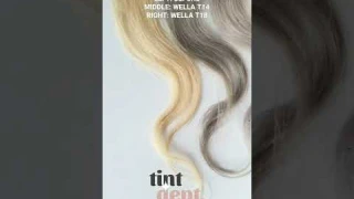 Wella T18 or T14 Toner - this will help you choose which toner to use for your hair