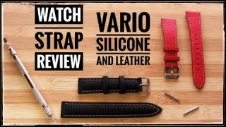 Watch Straps Review - Silicone and Leather Straps