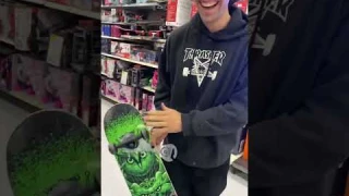 NEVER buy a skateboard from Walmart 🛹🚫🥵 #shorts #skateboarding #skateboard #skate