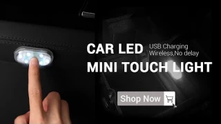 Car Interior Atmosphere Music Lights Magnet Led Touch Light (EAST INSTALL)
