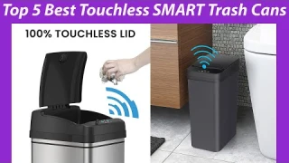 Top 5 Best Touchless SMART Trash Cans | For Kitchen, Office, Living Room, Toilet, Bedroom, RV
