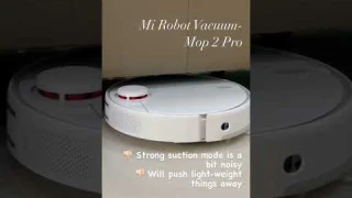 Pros and cons of Mi Robot Vacuum-Mop 2 Pro #review #mirobot #robotvacuums #foryou