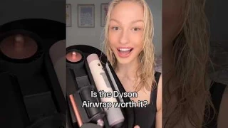 Testing the Dyson airwrap #hairstyle #review