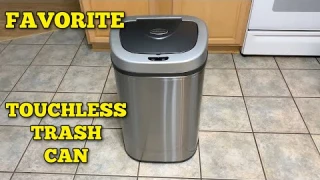 Touchless Trash Can ~ My All Time Favorite Motion Sensor Trash Can