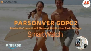 Parsonver GPS Smart Watch for Men Women, Built-in GPS & Bluetooth Calling