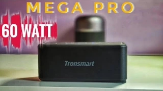 Tronsmart Mega Pro 60 Watt  Обзор беспроводной колонки.