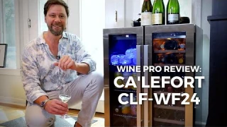 Wine And Beverage Fridge Under $1000: Ca’lefort CLF-WF24 Dual Zone