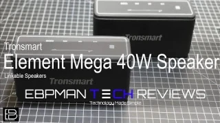 Tronsmart Element Mega 40W Linkable Speakers with Massive Bass