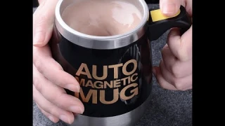 Кружка-мешалка магнитная Auto Magnetic Mug 400 мл. Чашка с автоматическим размешиванием