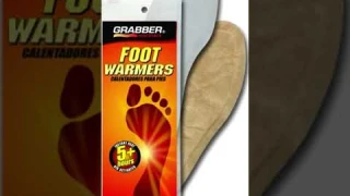 HotHands & Grabber Insole Foot Warmers With Adhesive #shorts