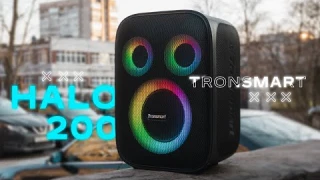Образец Мощности ! Качает 🔥 Беспроводная Портативная Колонка Tronsmart HALO 200
