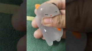 Self care mochi squishy ✨😽 #satisfying #trending #fidgets #asmr @glittermoonx