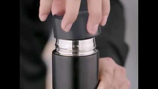 Stainless steel smart vacuum flask，LCD Touch Screen temperature Display with
