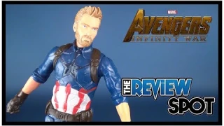 Avengers Infinity War Captain America | Hasbro Titan Heroes Power FX Figure Review!