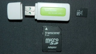 Недорогой универсальный USB картридер 4 в 1 для карт памяти M2, MS, microSD, SDHC - обзор, разборка