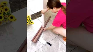 Door Bottom Sealing Strip Guard for Home #shorts