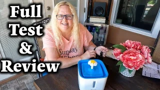 Reviewed:  Ciays Cat Water Fountain, Automatic Pet Water Fountain