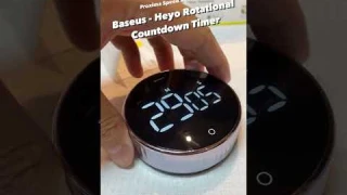 Simple yet very useful! Here is the Baseus Heyo Rotational Countdown timer!