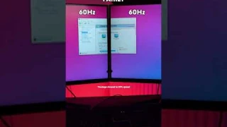 You wont believe the difference! Monitor Refresh rates test