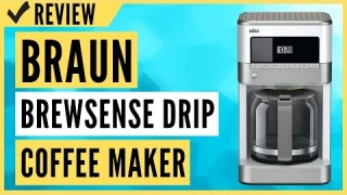 Braun KF6050WH BrewSense Drip Coffee Maker Review