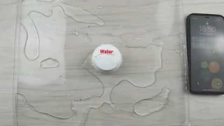 Умный Wi Fi датчик протечки воды с Алиэкспресс. Оповещает о протечке на смартфон через приложение