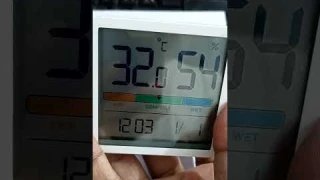 Xiaomi MIIIW Digital LCD Temperature Humidity Thermometer Hygrometer Alarm AM & PM Problem Solution