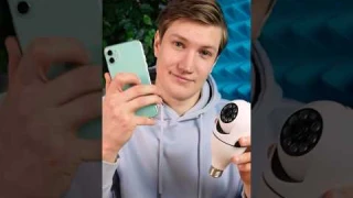 WiFi камера вращается на 360 градусов и вкручивается вместо лампочки, как вам?