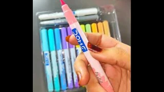 New Doms Pastel Brush pen Review #shorts