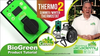 Bio Green® Product Tutorial "Thermo2" Digital Summer/Winter Thermostat