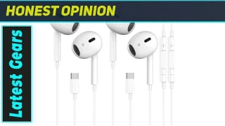 ReviewBest USB C Headphones for iPhone & Android? Docutca 2-Pack Test