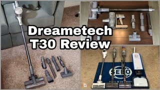 Dreametech Dreame T30 Cordless Stick Vacuum Review + Dyson 15 Detect Comparison