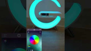 Smart Sound Machine Wake Up Light Alarm With Wireless Charger