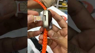 😍Sim + WiFi 4G LTE Android Watch Tk4 Ultra First Empression #shorts #bangladesh