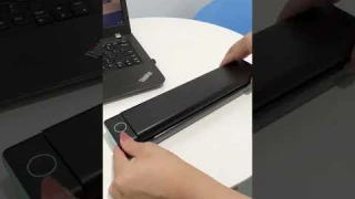 A portable printer that can be used in the office or in the car⁠#phomemo #a4printer #portableprinter