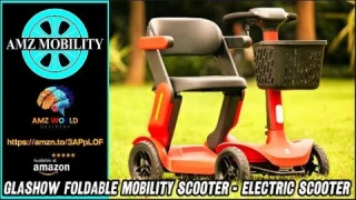 Describing Glashow Foldable Mobility Scooter - Electric Scooter, Amazon
