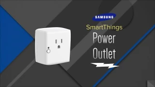 Samsung SmartThings Power Outlet F-CEN-APP-1- Overview