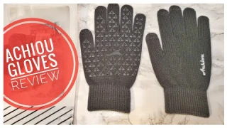 REVIEW Achiou Winter Gloves for Men Women