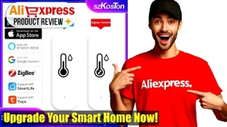 Smart Home Must-Have: Tuya ZigBee Wifi Temperature and Humidity Sensor Review | Alexa