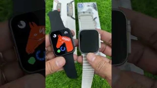 T800 Ultra vs N8 Ultra Series 8 Smart watch Review | T800 Ultra Smart Watch Unboxing #shorts