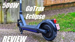 REVIEW: Gotrax Eclipse Electric Scooter - Powerful 500W Motor! (20 Mph)