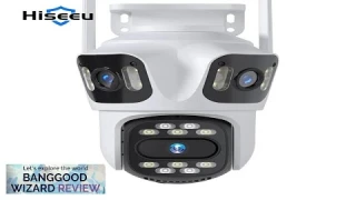 Hiseeu WSA18 8MP 4K 5X Zoom WiFi PTZ IP Camera Three Lens Review