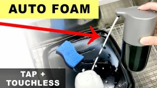 FOAMA Touchless Foaming Soap Dispenser - REVIEW & How To