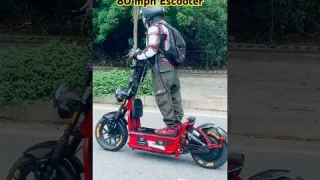 80 mph escooter Will Mason Mad Max #electricscooter #hyperscooter
