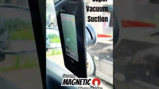 Hold a Phone With Super Magnetic Vacuum Suction Phone Holder #phoneholder #magnetic