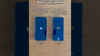 iPhone 13 Pro Max vs Poco X7 Pro Boot Up Speed (iOS 18.3 vs Android 15)