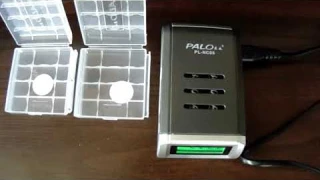 Зарядное устройство для NI-MH аккумуляторов серии АА иААА   PALO  pl-nc05