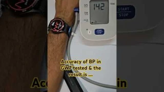 Testing the accuracy of #bloodpressure readings on #Samsung #Galaxy Watch 7.  #galaxywatch7 #gw7