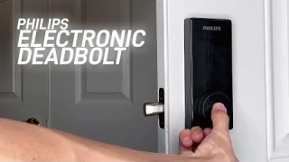 Philips Smart Fingerprint Deadbolt With 4 Ways To Unlock