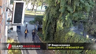 Как снимает IP Видеокамера Dahua С Искусственным Интеллектом DH-IPC-HFW3441EP-AS (3.6мм)
